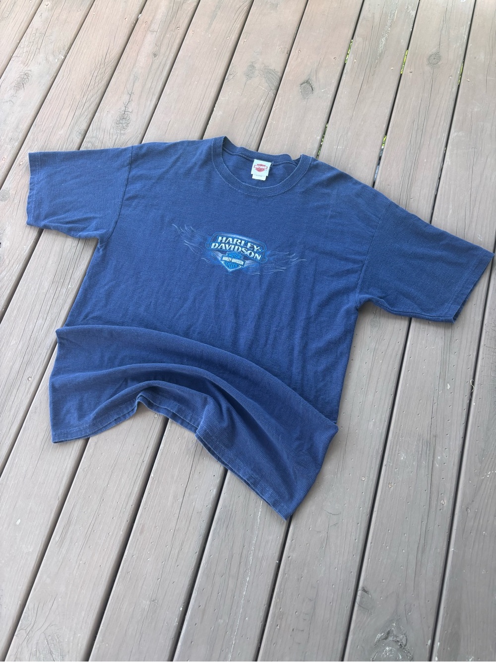 Vintage 2005 Harley Davidson Springfield IL Tee Mens XL